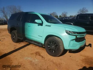 2021 Chevrolet Tahoe Z71 with VIN 1GNSKPKD9MR179272, listed as a Copart auction lot 88964085 with 0 mi miles and Salvage Title. Bid and sale history available at carsss.com. Image 4.