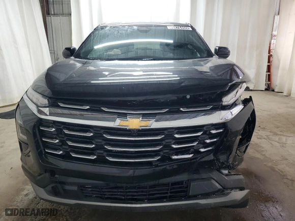 2025 Chevrolet Equinox FWD LT with VIN 3GNAXHEG9SL221209, listed as a Copart auction lot 53476455 with 3,644 mi miles and Clean Title. Bid and sale history available at carsss.com. Image 5.