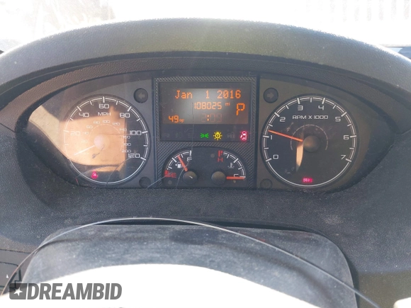 2016 Ram ProMaster Cargo with VIN 3C6TRVAG7GE135108, listed as a IAAI auction lot 41251262 with 108,025 mi miles and . Bid and sale history available at DreamBid. Image 7.