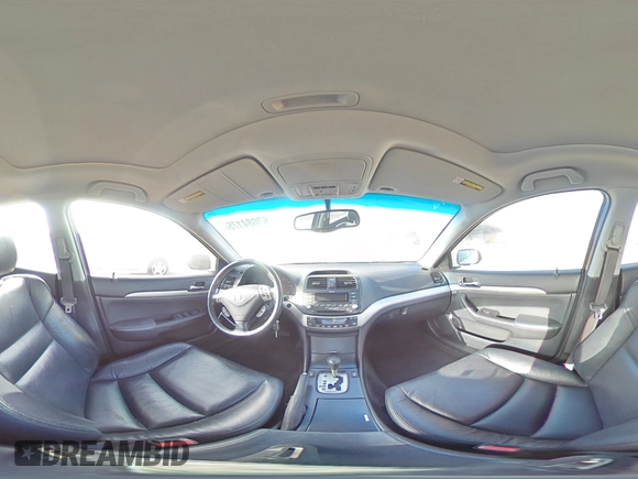 2006 Acura TSX with VIN JH4CL96826C036817, listed as a Copart auction lot 57084175 with 80,646 mi miles and Salvage title. Bid and sale history available at DreamBid. Image 14.