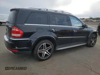 2012 Mercedes-Benz GL-Class GL 550 with VIN 4JGBF8GE7CA784498, listed as a Copart auction lot 45572265 with 114,537 mi miles and Salvage Title. Bid and sale history available at carsss.com. Image 3.