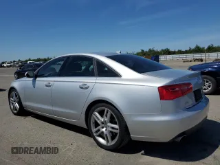2015 Audi A6 Premium Plus with VIN WAUGFAFC1FN032131, listed as a Copart auction lot 56870595 with 59,958 mi miles and Salvage title. Bid and sale history available at DreamBid. Image 2.