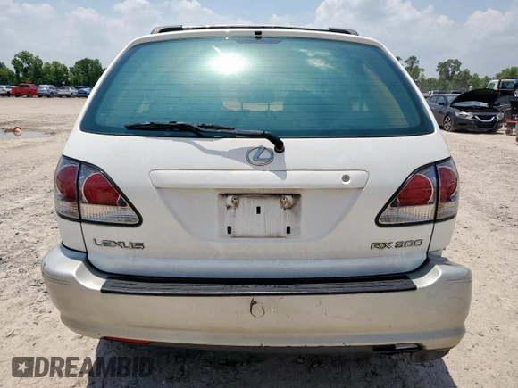 2001 Lexus RX 300 z VIN JTJHF10U310204364, wystawiony jako Copart lot #59035395 z przebiegiem 201 170 mil mil oraz Szkoda całkowita • Salvage title. Historia ofert i sprzedaży dostępna na DreamBid. Obrazek 6.