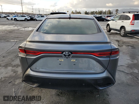 2023 Toyota Mirai XLE with VIN JTDAAAAA9PA009069, listed as a Copart auction lot 53739195 with 8,497 mi miles and Salvage Title. Bid and sale history available at carsss.com. Image 6.