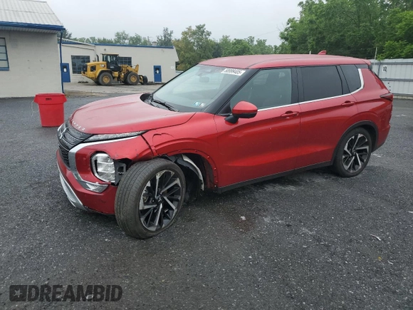 2024 Mitsubishi Outlander SE z VIN JA4J4VA88RZ064039, wystawiony jako Copart lot #58999405 z przebiegiem 24 995 mil mil oraz Szkoda całkowita • Salvage title. Historia ofert i sprzedaży dostępna na DreamBid. Obrazek 1.