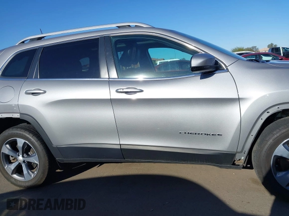 2019 Jeep Cherokee Limited with VIN 1C4PJMDN4KD178921, listed as a IAAI auction lot 41792423 with 81,616 mi miles and . Bid and sale history available at carsss.com. Image 14.