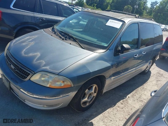 1999 Ford Windstar Wagon SEL with VIN 2FMDA5347XBC57509, listed as a IAAI auction lot 42036951 with 175,478 mi miles. Bid and sale history available at carsss.com. Image 2.