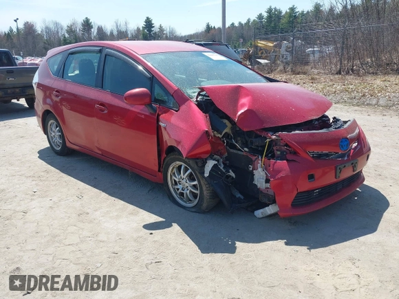 2012 Toyota Prius Two z VIN JTDZN3EU2C3071001, wystawiony jako IAAI lot #42085343 z przebiegiem Nie podano mil oraz . Historia ofert i sprzedaży dostępna na DreamBid. Obrazek 1.