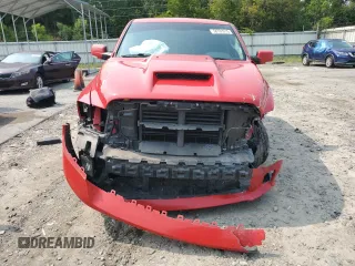 2015 Ram 1500 Sport with VIN 1C6RR7MT7FS653133, listed as a Copart auction lot 58703315 with 149,733 mi miles and Salvage title. Bid and sale history available at DreamBid. Image 5.