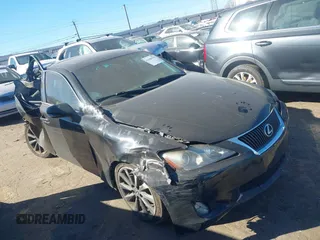 2010 Lexus IS with VIN JTHCF5C2XA5044161, listed as a IAAI auction lot 41688596 with Not Provided miles and . Bid and sale history available at carsss.com. Image 1.