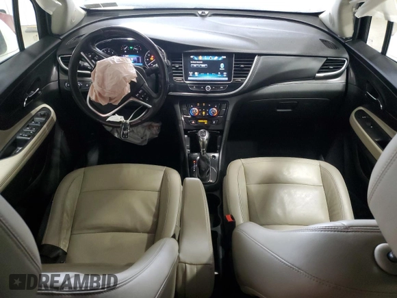 2019 Buick Encore Essence with VIN KL4CJGSM1KB730584, listed as a Copart auction lot 47871685 with 108,093 mi miles and Salvage Title. Bid and sale history available at carsss.com. Image 8.