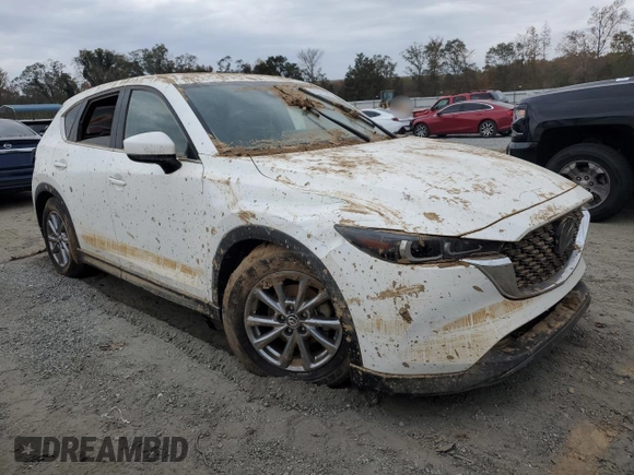 2022 Mazda CX-5 2.5 S Preferred Package with VIN JM3KFBCM3N0553628, listed as a Copart auction lot 74912524 with 0 mi miles and Salvage Title. Bid and sale history available at carsss.com. Image 4.