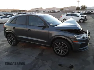2018 Audi Q3 Premium with VIN WA1BCCFS2JR034913, listed as a Copart auction lot 69165622 with 0 mi miles. Bid and sale history available at carsss.com. Image 4.