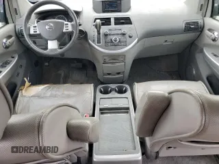 2009 Nissan Quest S with VIN 5N1BV28U29N108192, listed as a Copart auction lot 81455434 with 250,534 mi miles and Salvage Title. Bid and sale history available at carsss.com. Image 8.