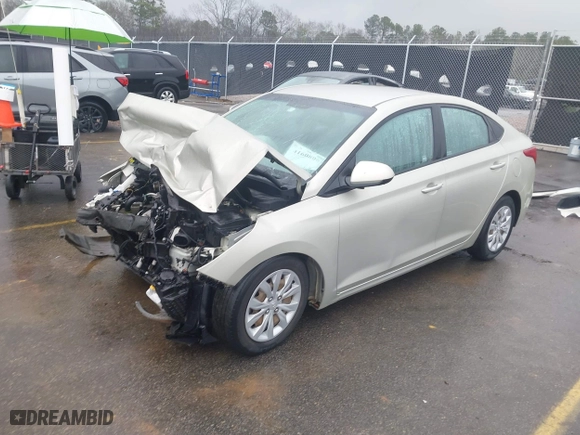 2019 Hyundai Accent SE with VIN 3KPC24A30KE062791, listed as a IAAI auction lot 41608061 with 80,397 mi miles. Bid and sale history available at carsss.com. Image 17.