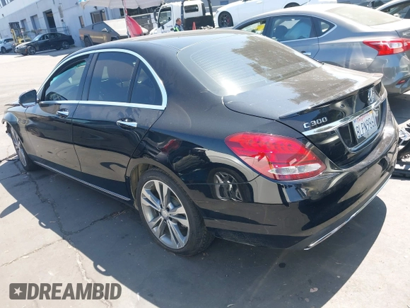 2017 Mercedes-Benz C 300 with VIN 55SWF4JB0HU183802, listed as a IAAI auction lot 42666877 with Not provided miles and . Bid and sale history available at DreamBid. Image 3.