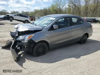 2022 Mitsubishi Mirage G4 ES with VIN ML32FUFJ8NHF02168, listed as a Copart auction lot 54548725 with 83,205 mi miles and Salvage Title. Bid and sale history available at carsss.com. Image 1.