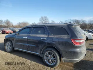 2014 Dodge Durango Citadel with VIN 1C4SDJET1EC468668, listed as a Copart auction lot 44386285 with 83,192 mi miles and Salvage Title. Bid and sale history available at DreamBid. Image 2.