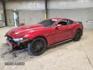2019 Ford Mustang EcoBoost с VIN 1FA6P8TH8K5133445, выставлен на аукционе Copart как лот 52306665 с пробегом 39 000 миль миль и Списание • Salvage title. История ставок и продаж доступна на DreamBid. Изображение 1.