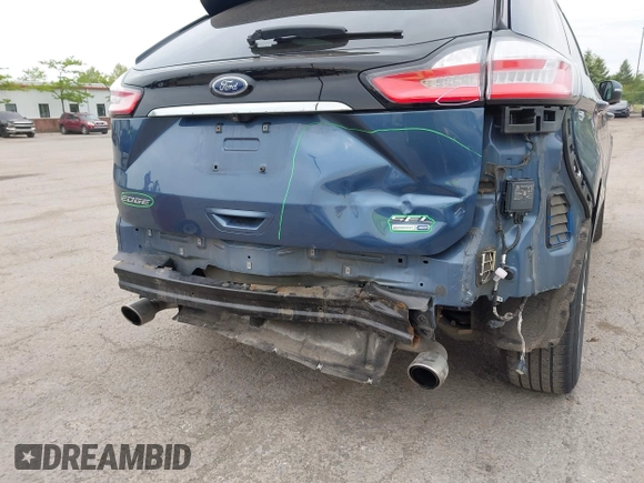 2019 Ford Edge SEL with VIN 2FMPK4J96KBC19149, listed as a IAAI auction lot 42307321 with 57,381 mi miles and . Bid and sale history available at DreamBid. Image 6.
