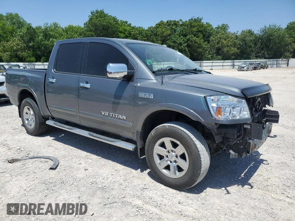 2015 Nissan Titan Pro-4X with VIN 1N6BA0EC5FN514184, listed as a Copart auction lot 56721065 with 127,283 mi miles and Salvage title. Bid and sale history available at DreamBid. Image 4.