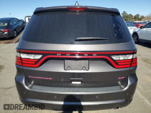 2017 Dodge Durango GT with VIN 1C4RDHDG5HC917530, listed as a Copart auction lot 47512115 with 60,476 mi miles and Salvage Title. Bid and sale history available at DreamBid. Image 6.