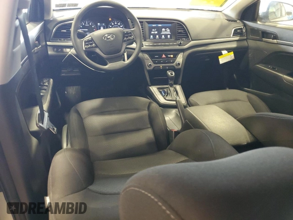2018 Hyundai Elantra SEL with VIN 5NPD84LF8JH249832, listed as a Copart auction lot 53892665 with 38,809 mi miles and Salvage Title. Bid and sale history available at DreamBid. Image 8.