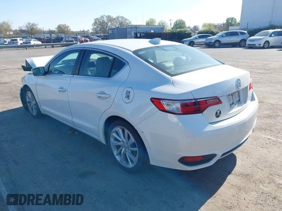 2017 Acura ILX w/Premium Pkg with VIN 19UDE2F76HA016830, listed as a IAAI auction lot 41888519 with 83,727 mi miles. Bid and sale history available at carsss.com. Image 3.