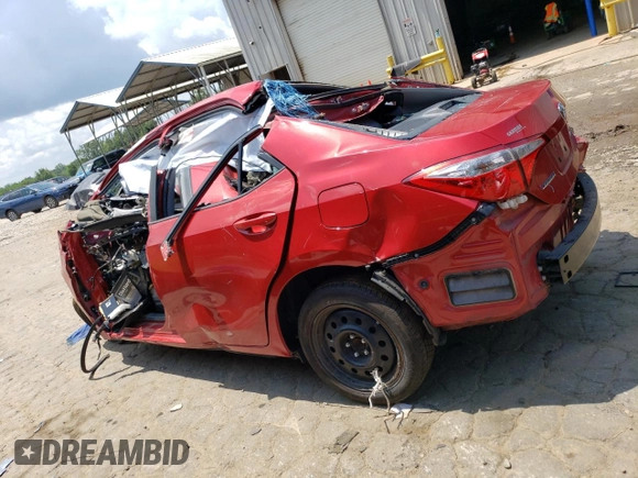 2016 Toyota Corolla L with VIN 2T1BURHE3GC693213, listed as a Copart auction lot 52709653 with Not provided miles and Non repairable. Bid and sale history available at DreamBid. Image 2.