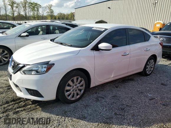 2019 Nissan Sentra S with VIN 3N1AB7AP6KY413877, listed as a Copart auction lot 51633085 with 73,752 mi miles and Salvage Title. Bid and sale history available at carsss.com. Image 1.