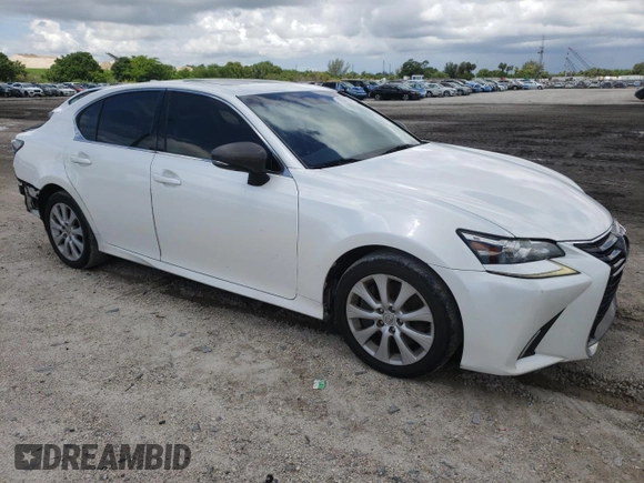 2016 Lexus GS 200t with VIN JTHBA1BL0GA002420, listed as a Copart auction lot 65318375 with 125,494 mi miles and Salvage title. Bid and sale history available at DreamBid. Image 4.