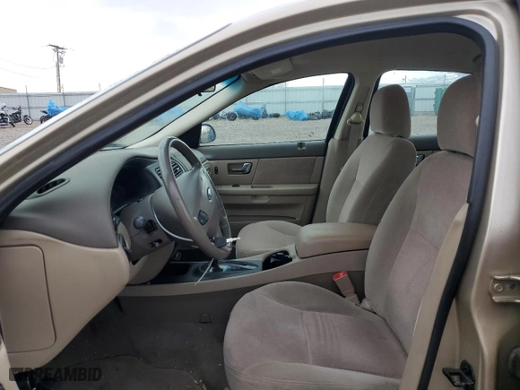 2001 Ford Taurus SEL Deluxe with VIN 1FAFP56S31G170086, listed as a Copart auction lot 45011255 with 82,102 mi miles and Salvage Title. Bid and sale history available at carsss.com. Image 7.