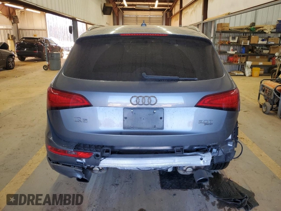 2013 Audi Q5 Premium with VIN WA1CFAFP3DA064758, listed as a Copart auction lot 43559985 with 82,674 mi miles and Salvage Title. Bid and sale history available at carsss.com. Image 6.