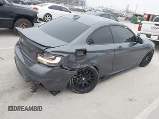 2014 BMW 2 Series M235i with VIN WBA1J7C57EVW84554, listed as a IAAI auction lot 41564175 with 121,632 mi miles and . Bid and sale history available at carsss.com. Image 4.