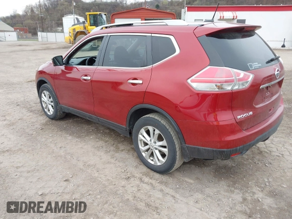2016 Nissan Rogue SL with VIN 5N1AT2MVXGC808860, listed as a IAAI auction lot 41929897 with 118,209 mi miles and . Bid and sale history available at DreamBid. Image 3.
