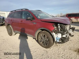2023 Kia Sorento X-Line S with VIN 5XYRLDLC3PG181899, listed as a Copart auction lot 85795224 with 24,759 mi miles and Salvage Title. Bid and sale history available at DreamBid. Image 4.