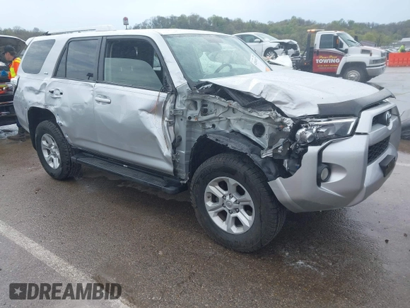 2017 Toyota 4Runner SR5 with VIN JTEBU5JR3H5433541, listed as a IAAI auction lot 42041837 with 121,927 mi miles and . Bid and sale history available at DreamBid. Image 1.