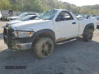 2008 Dodge 1500 ST with VIN 1D7HU16NX8J176971, listed as a Copart auction lot 51020144 with Not Provided miles and Salvage Title. Bid and sale history available at carsss.com. Image 1.
