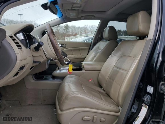 2012 Nissan Murano LE with VIN JN8AZ1MWXCW202607, listed as a Copart auction lot 43558685 with 143,880 mi miles and Salvage Title. Bid and sale history available at carsss.com. Image 7.