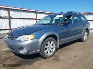 2006 Subaru Legacy Wagon Outback 2.5i with VIN 4S4BP61C467330882, listed as a IAAI auction lot 42039231 with 107,205 mi miles. Bid and sale history available at carsss.com. Image 2.