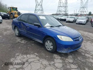 2004 Honda Civic VP with VIN 1HGES16374L005211, listed as a IAAI auction lot 41968558 with 227,820 mi miles. Bid and sale history available at carsss.com. Image 1.