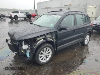 2017 Volkswagen Tiguan S with VIN WVGBV7AXXHK050964, listed as a Copart auction lot 57025685 with 50,556 mi miles and Salvage title. Bid and sale history available at DreamBid. Image 1.