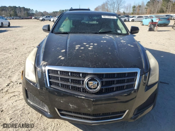 2014 Cadillac ATS Standard RWD with VIN 1G6AA5RA2E0160322, listed as a Copart auction lot 86149814 with 0 mi miles and Salvage Title. Bid and sale history available at carsss.com. Image 5.