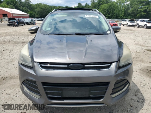 2013 Ford Escape Titanium with VIN 1FMCU9J95DUB19689, listed as a Copart auction lot 64094705 with 245,277 mi miles and Clean title. Bid and sale history available at DreamBid. Image 5.