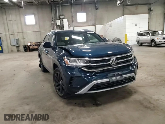 2022 Volkswagen Atlas SE z VIN 1V2KE2CA1NC216227, wystawiony jako Copart lot #60207605 z przebiegiem 36 385 mil mil oraz Szkoda całkowita • Salvage title. Historia ofert i sprzedaży dostępna na DreamBid. Obrazek 14.