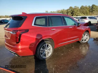 2024 Cadillac XT6 FWD Premium Luxury with VIN 1GYKPCRS6RZ708900, listed as a Copart auction lot 83399314 with 16,591 mi miles and Salvage Title. Bid and sale history available at carsss.com. Image 3.