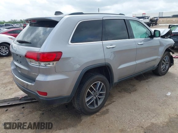 2020 Jeep Grand Cherokee Limited X with VIN 1C4RJFBG1LC122774, listed as a IAAI auction lot 42121813 with 46,029 mi miles and . Bid and sale history available at DreamBid. Image 4.