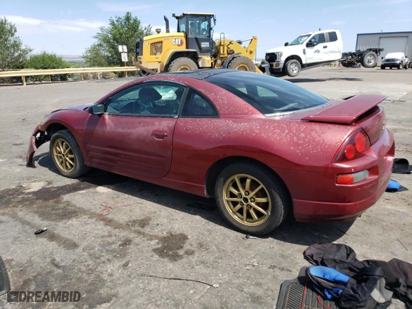 2000 Mitsubishi Eclipse GS with VIN 4A3AC44G7YE131948, listed as a Copart auction lot 63059744 with 139,161 mi miles and Salvage Title. Bid and sale history available at carsss.com. Image 2.