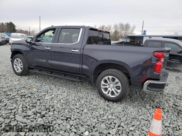 2024 Chevrolet Silverado 1500 LTZ with VIN 2GCUDGED8R1143919, listed as a Copart auction lot 89385915 with 19,171 mi miles and Salvage Title. Bid and sale history available at DreamBid. Image 2.