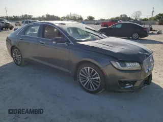2019 Lincoln MKZ Standard with VIN 3LN6L5A91KR624237, listed as a Copart auction lot 52547115 with 52,105 mi miles and Salvage Title. Bid and sale history available at carsss.com. Image 4.